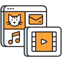 Digital Content 1 Illustration from Porto Duotone Set