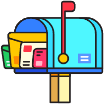 Mailbox Illustration from Free illustrations Set