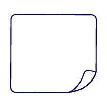 Post It Note Illustration from UX Line Set