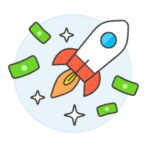 Startup Benefit Illustration from UX Colors Set