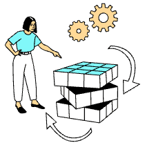 Product Bring Solutions To Problems Illustration from London Set