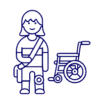 Prosthesis Leg 2 4 Illustration from UX Line Set