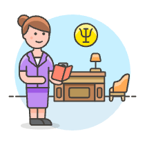 Psychologist 10 Illustration from UX Colors Set