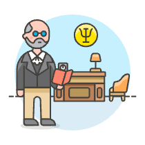 Psychologist 7 Illustration from UX Colors Set