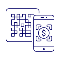 Qr Code Scan Illustration from UX Line Set