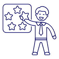 User Rating Star 1 Illustration from UX Line Set