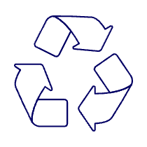 Recycle Illustration from UX Line Set