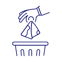 Throw Trash 1 Illustration from UX Line Set