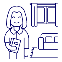 Ralex Home Reading 1 Illustration from UX Line Set