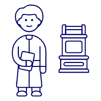 Priest 1 Illustration from UX Line Set