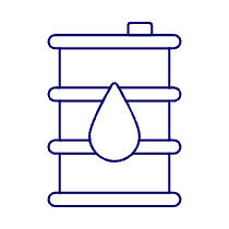 Oil Barrel Illustration from UX Line Set