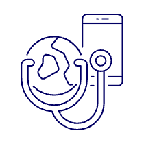 Exa Ine Phone Illustration from UX Line Set
