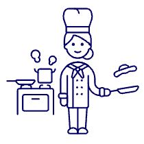 Chef 2 Illustration from UX Line Set