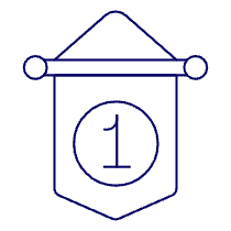 Pennan Number One Illustration from UX Line Set