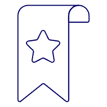 Pennant Star 1 Illustration from UX Line Set