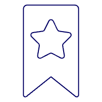 Pennant Star 2 Illustration from UX Line Set