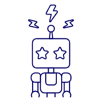 Toy Robot Illustration from UX Line Set