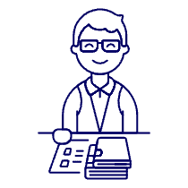 Librarian 1 4 Illustration from UX Line Set