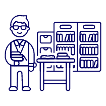 Librarian 2 5 Illustration from UX Line Set