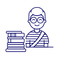 Student 3 2 Illustration from UX Line Set