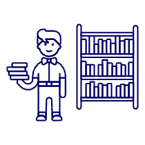 Student 5 1 Illustration from UX Line Set