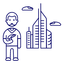 Space Human 2 Illustration from UX Line Set