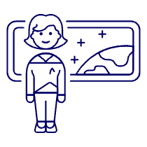 Spacecraft Crew 2 Illustration from UX Line Set