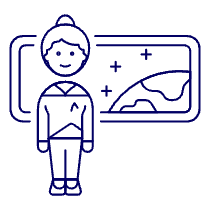 Spacecraft Crew 3 Illustration from UX Line Set