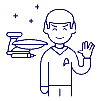 Vulcan Illustration from UX Line Set