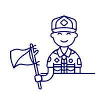 Scout 4 Illustration from UX Line Set