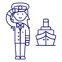Ferry Captain 2 Illustration from UX Line Set