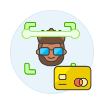 Card Verify 3 Illustration from UX Colors Set