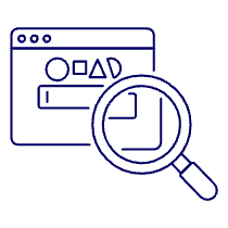 SEO Browser 1 Illustration from UX Line Set