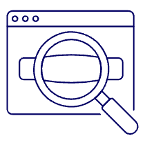 SEO Browser 2 Illustration from UX Line Set