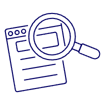 SEO Document Illustration from UX Line Set