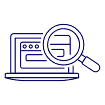 Seo Laptop Illustration from UX Line Set