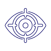 View Count Target Illustration from UX Line Set