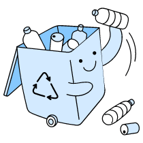 Recycle Illustration from Seoul Duotone Set