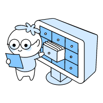 Database Illustration from Seoul Duotone Set