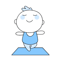 Meditation Yoga Illustration from Seoul Duotone Set