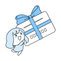 Gift Card Illustration from Seoul Duotone Set