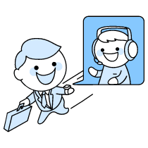 Virtual Personal Assistant Illustration from Seoul Duotone Set