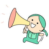 Megaphone Voice Being Heard Illustration from Seoul Set