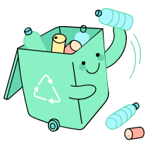 Recycle Illustration from Seoul Set