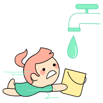 Water Conservation Illustration from Seoul Set