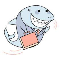 Business Sharks Illustration from Seoul Set