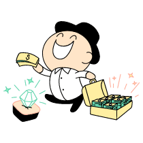 Becoming Rich Illustration from Seoul Set