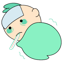 Being Sick Illustration from Seoul Set