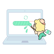 Loading Illustration from Seoul Set