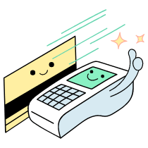 Payment Processed Illustration from Seoul Set